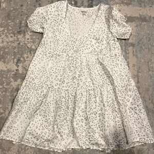 Babydoll short sleeve dress